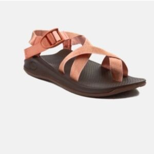 RARE Chaco Z Boulder 2 Multisport Sandals Metallic Rose Gold Size 10 New
